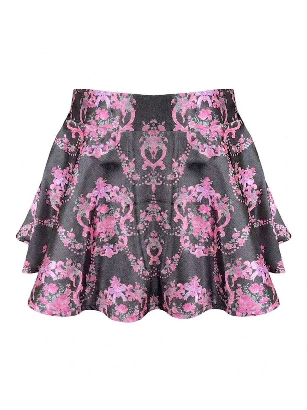 Dolls Kill Sugar Thrillz Coquette Princesscore Regencycore Maximalist Skirt L - Picture 2 of 9